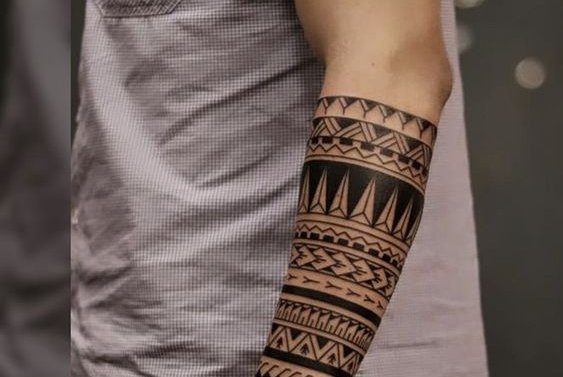 tattoo forearm man