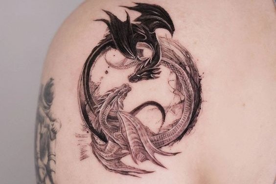Dragon tattoo