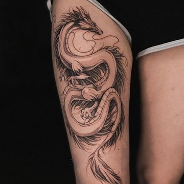 Dragon tattoo