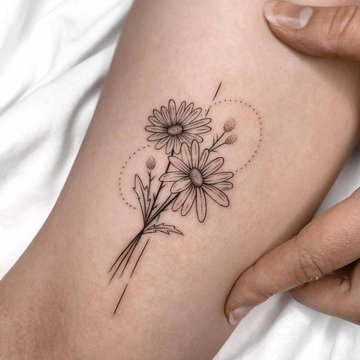 Flower tattoo