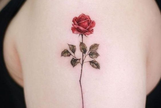 bloemen tatoeage