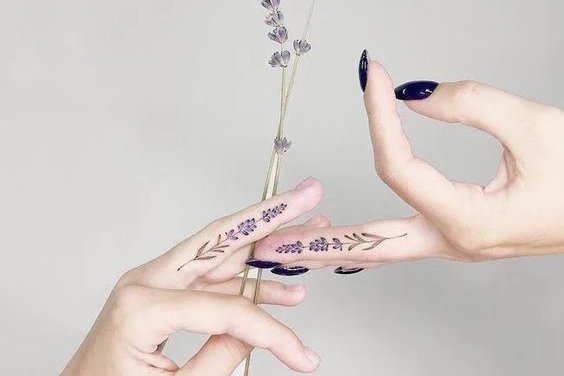 Tattoo op de vingers