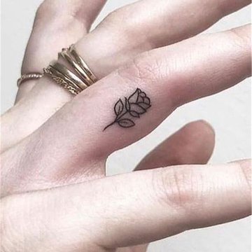Tattoo op de vingers