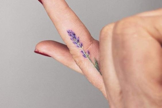 Finger tattoo