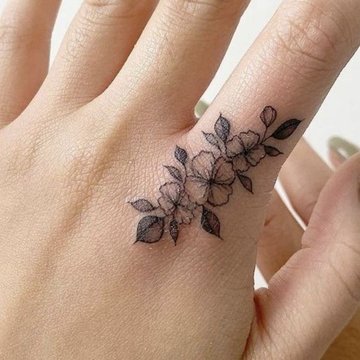 Tattoo op de vingers