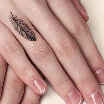 Tattoo op de vingers