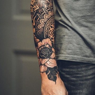 Tattoo sleeve mannen ideeën