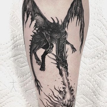 Dragon tattoo