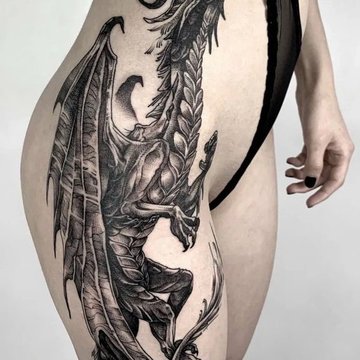 Dragon tattoo