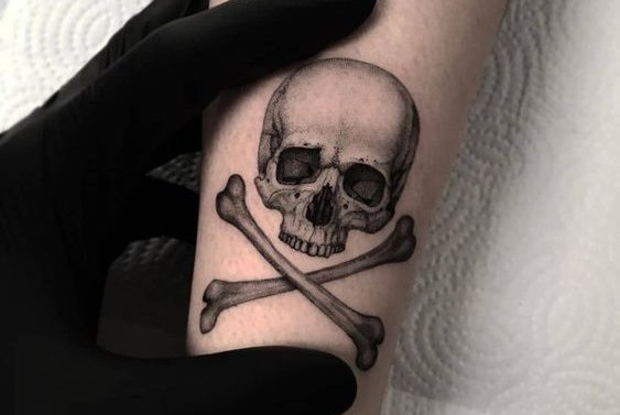 Schedel Tatoeage