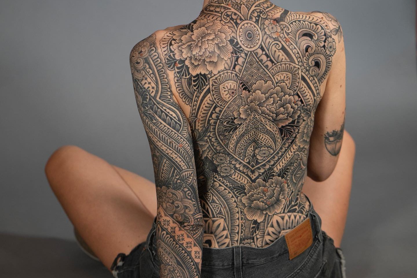 Back tattoos for women