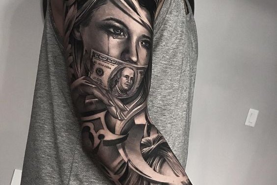 Tattoo sleeve mannen ideeën