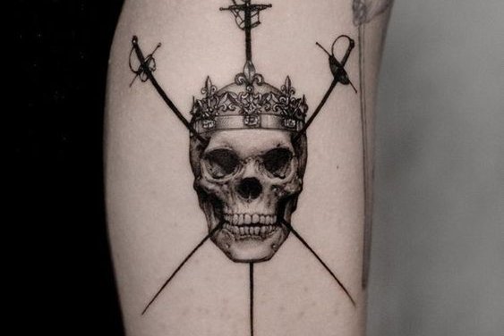 Schedel Tatoeage