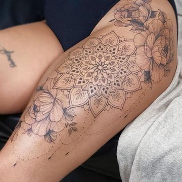 mandala tatoeage