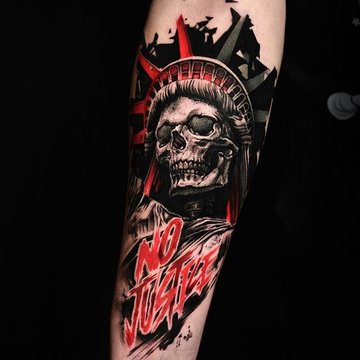 Schedel Tatoeage