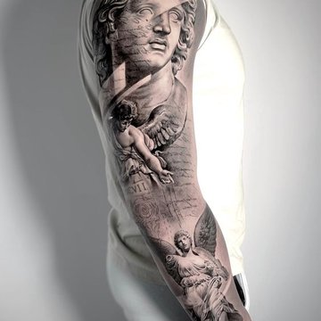 Tattoo sleeve mannen ideeën