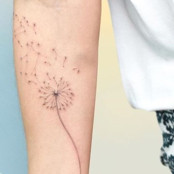 Dandelion Tattoo