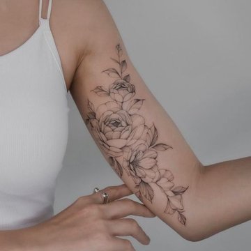 Flower tattoo