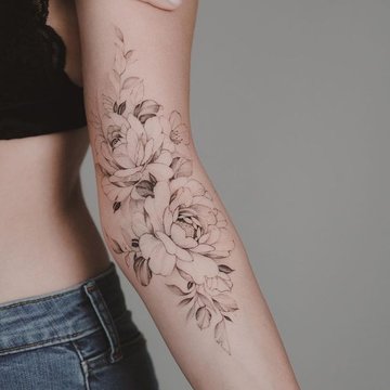 Flower tattoo