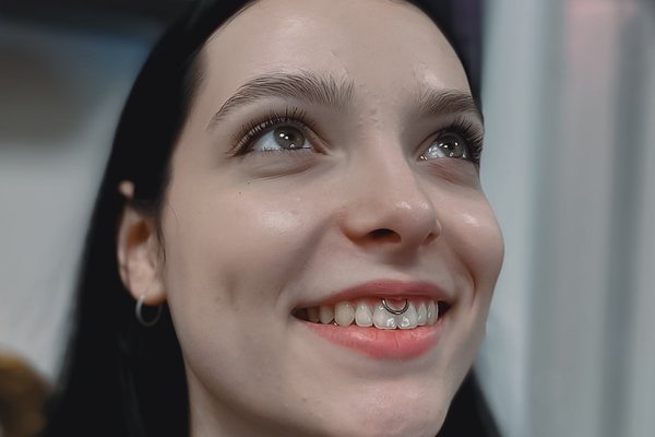 smiley piercing verzorgen