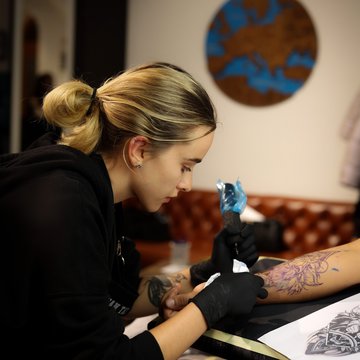 Professionele tattoo artiest