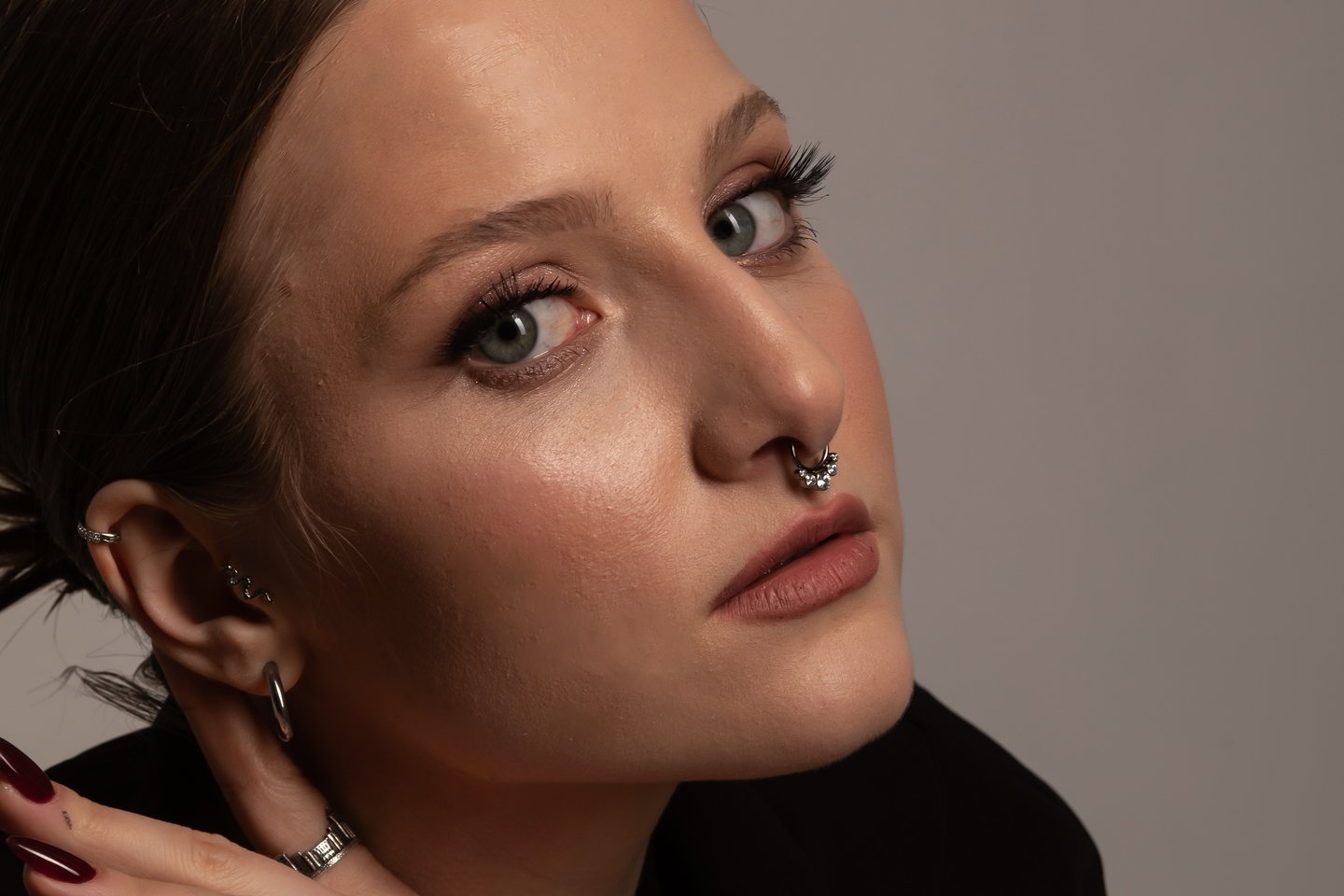 Septum piercing