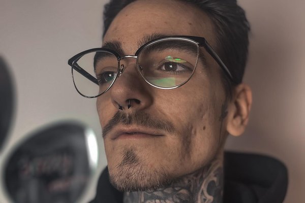 Septum piercing