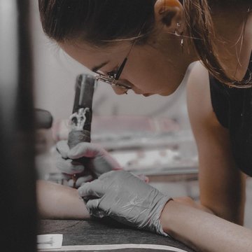 The tattoo Salon in Haarlem