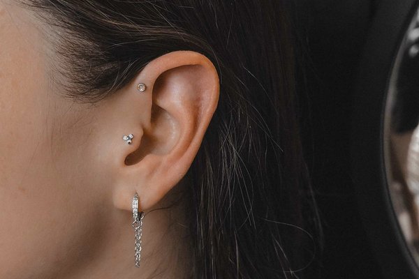 Forward Helix Piercing