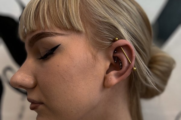 industrial piercing verzorgen