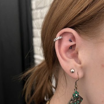 hélix piercing verzorgen