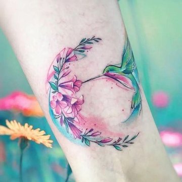 tatoeages met kolibries