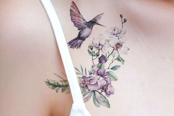 tatoeages met kolibries