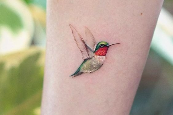 tatoeages met kolibries