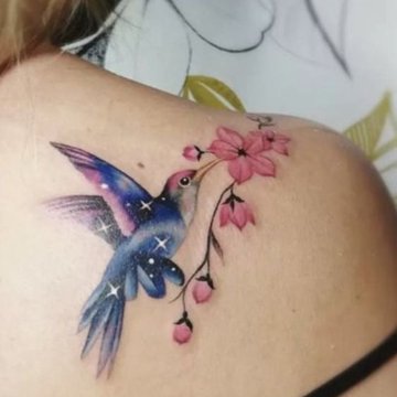 tatoeages met kolibries