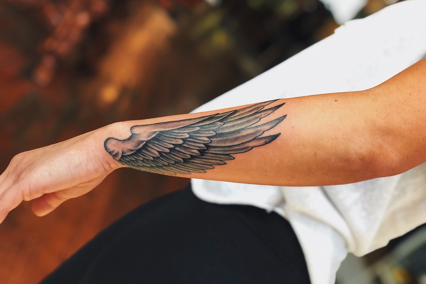 Tatoeage van Vleugels