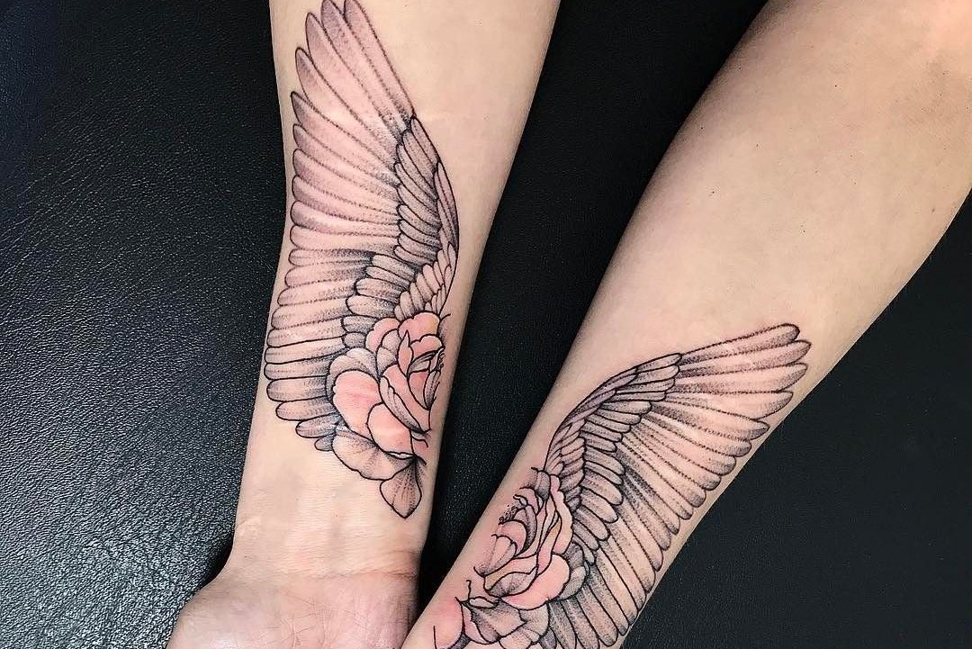 Tatoeage van Vleugels