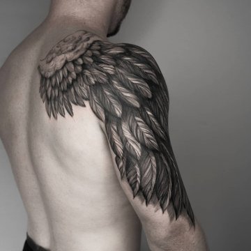 Tatoeage van Vleugels