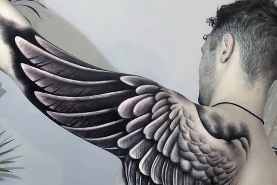 Tatoeage van Vleugels