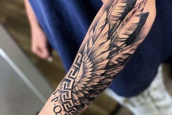 Tatoeage van Vleugels