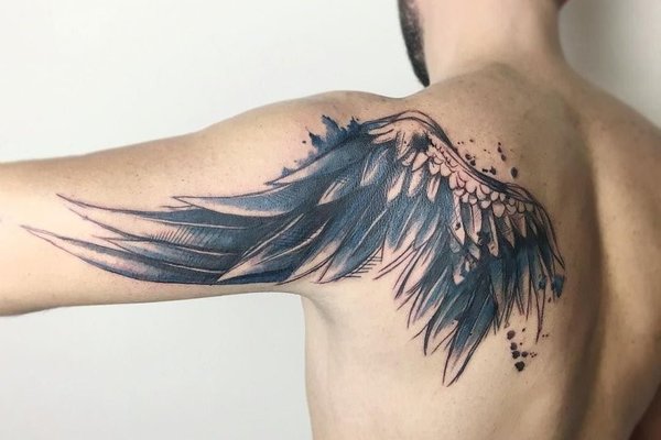Tatoeage van Vleugels