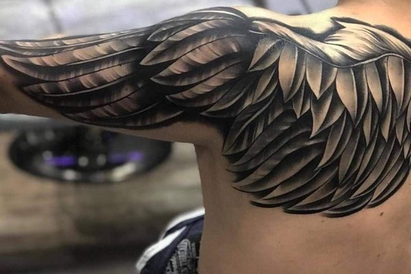 Tatoeage van Vleugels