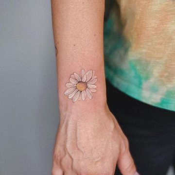 Madeliefje Tatoeage