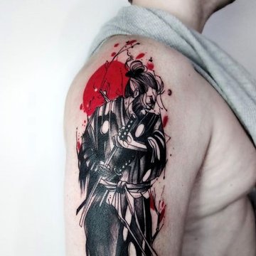 samurai tattoo