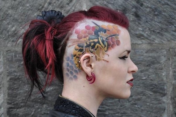 Tattoo's op het gezicht
