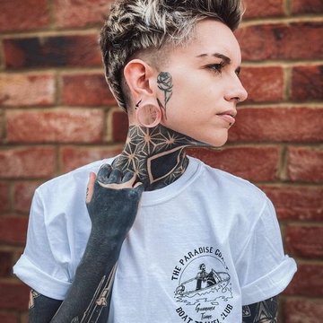 Tattoo's op het gezicht