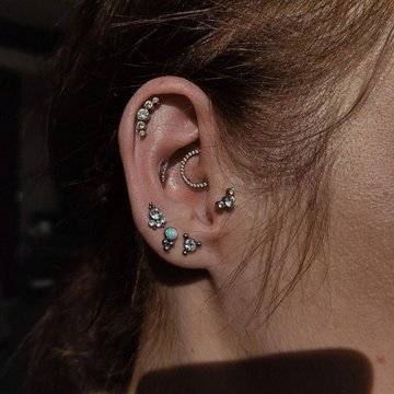 Daith piercing