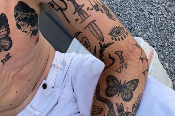 Tattoo sleeve mannen ideeën