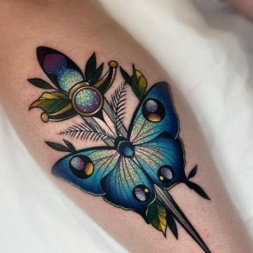 Tatoeage Vlinder