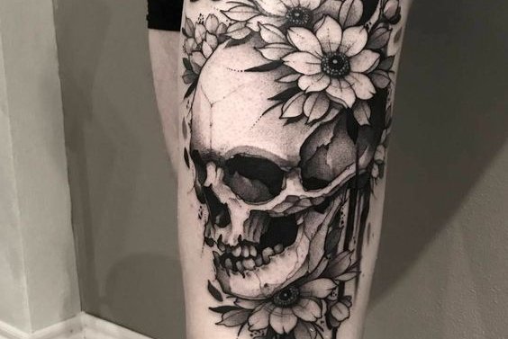 Schedel Tatoeage